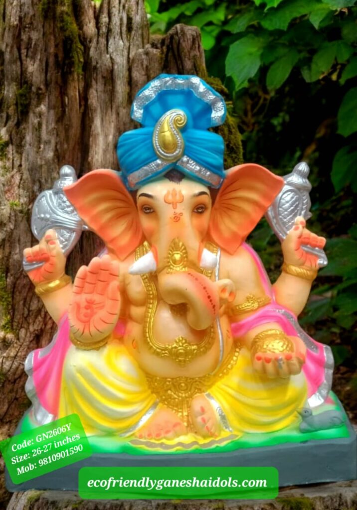 eco-friendly ganesha idols in delhi