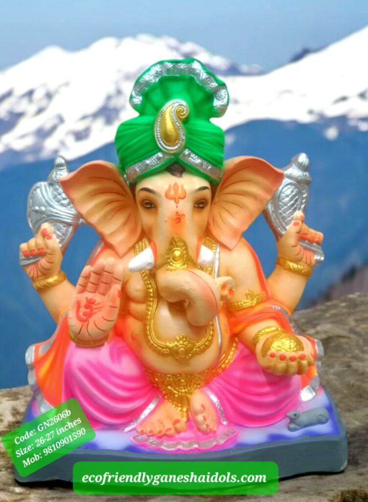 eco-friendly ganesha idols in delhi