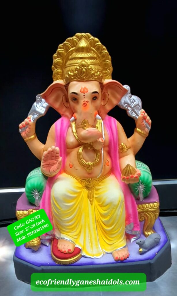 eco-friendly ganesha idols in delhi