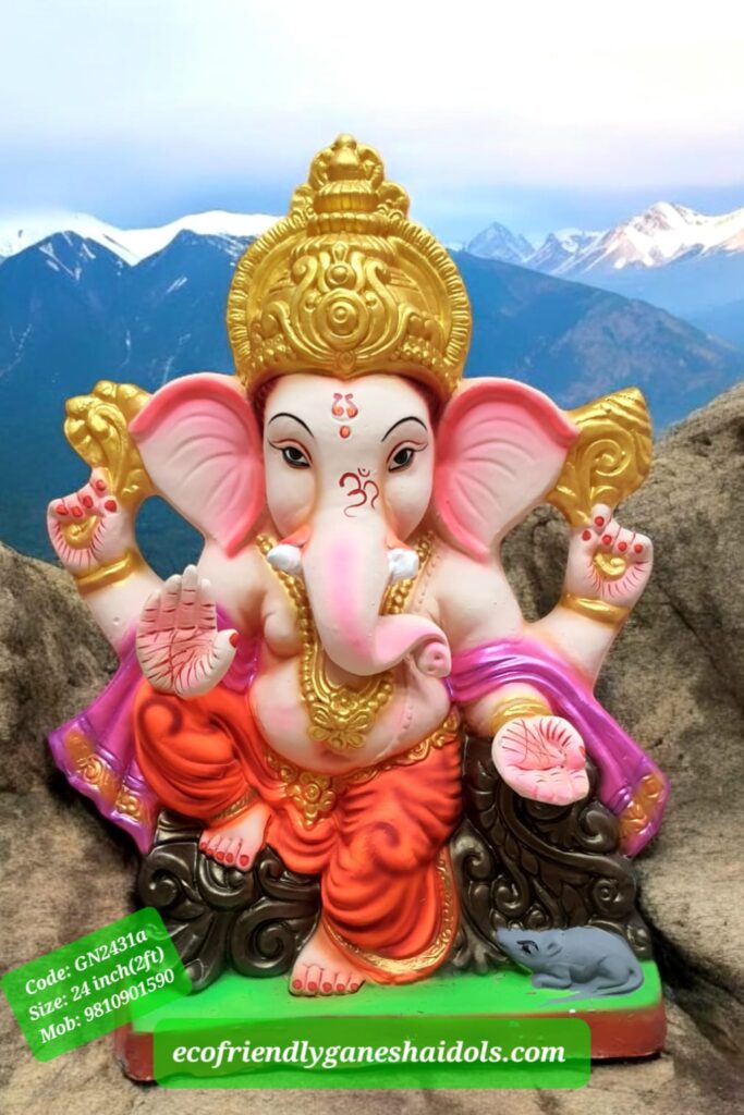 eco-friendly ganesha idols in delhi