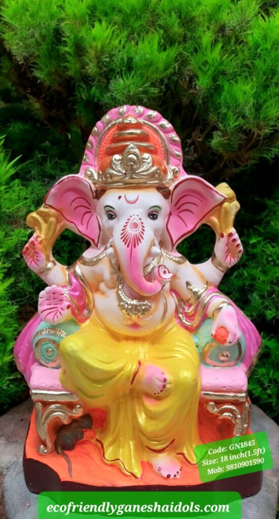 eco-friendly ganesha idols in delhi