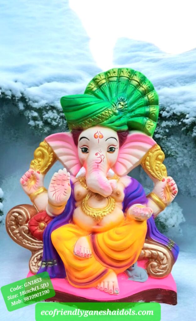 eco-friendly ganesha idols in delhi