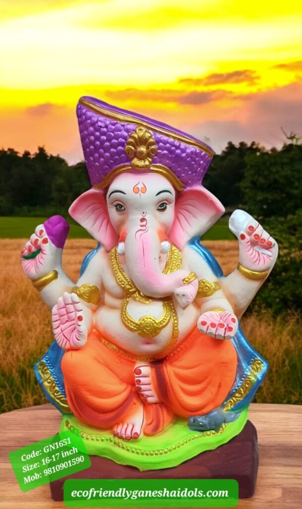 eco-friendly ganesha idols in delhi