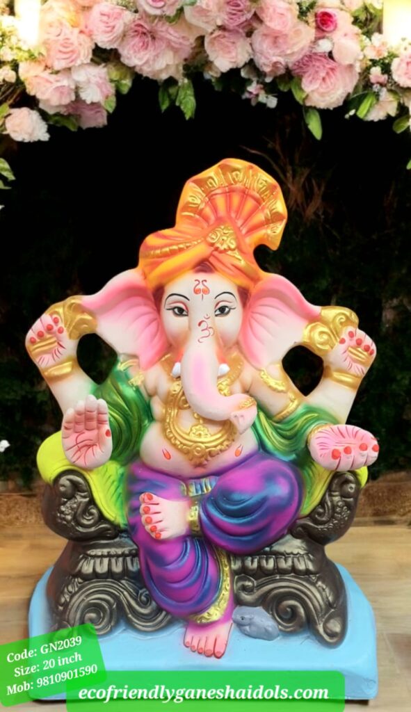 eco-friendly ganesha idols in delhi