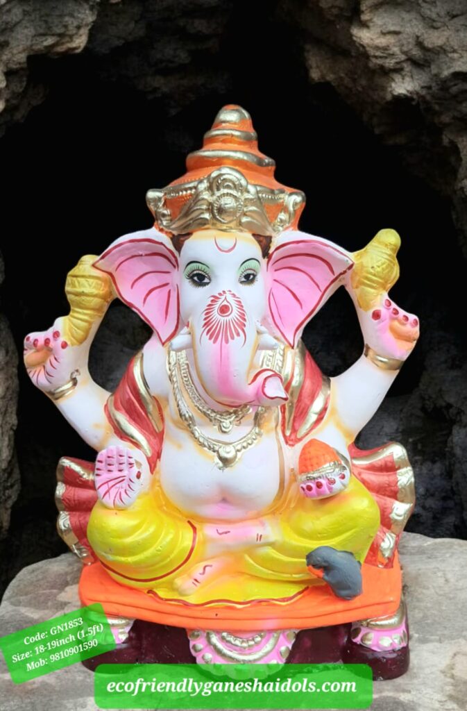 eco-friendly ganesha idols in delhi