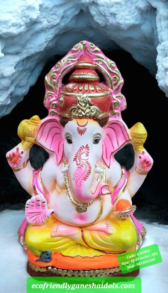 eco-friendly ganesha idols in delhi