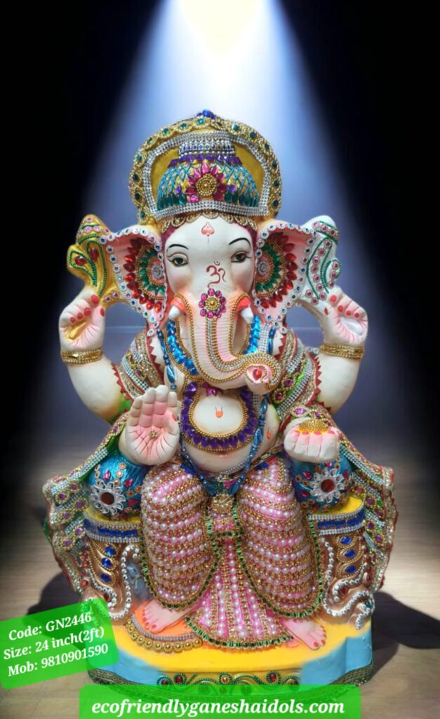 eco-friendly ganesha idols in delhi