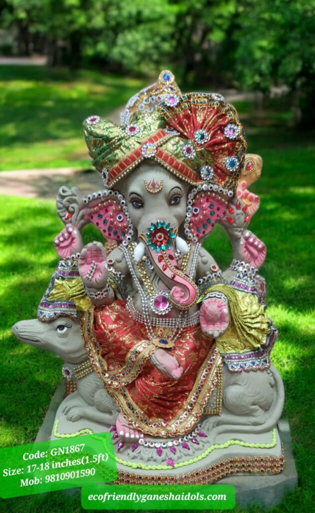 eco-friendly ganesha idols in delhi