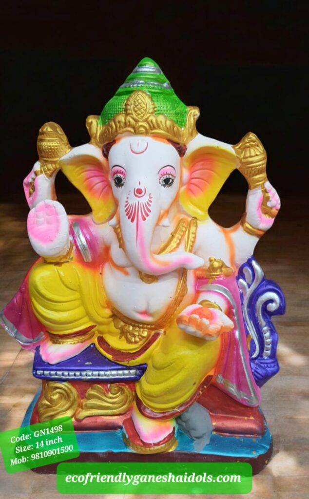 eco-friendly ganesha idols in delhi