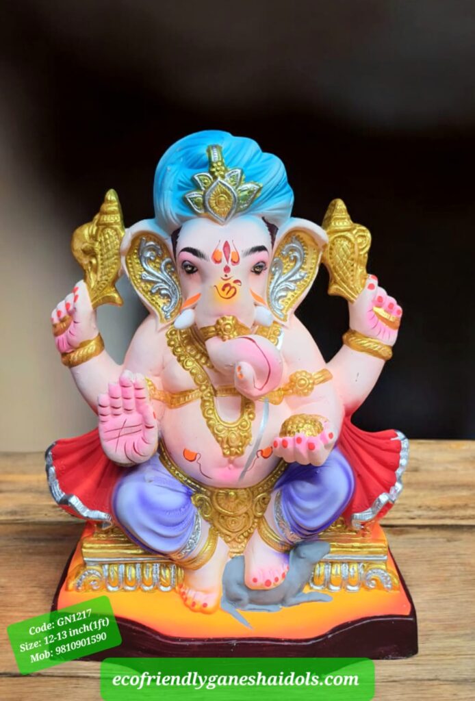 eco-friendly ganesha idols in delhi