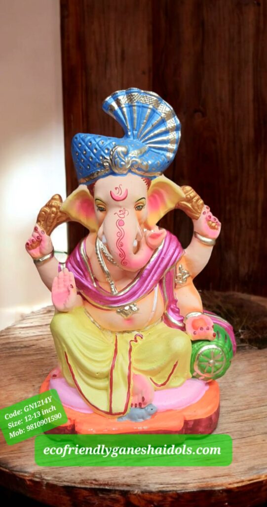 eco-friendly ganesha idols in delhi