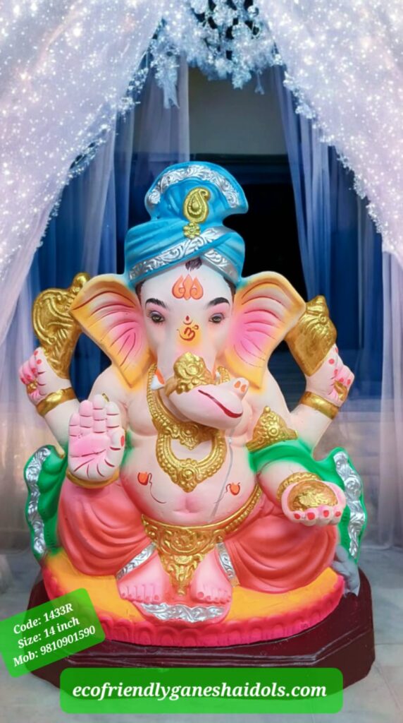 eco-friendly ganesha idols in delhi