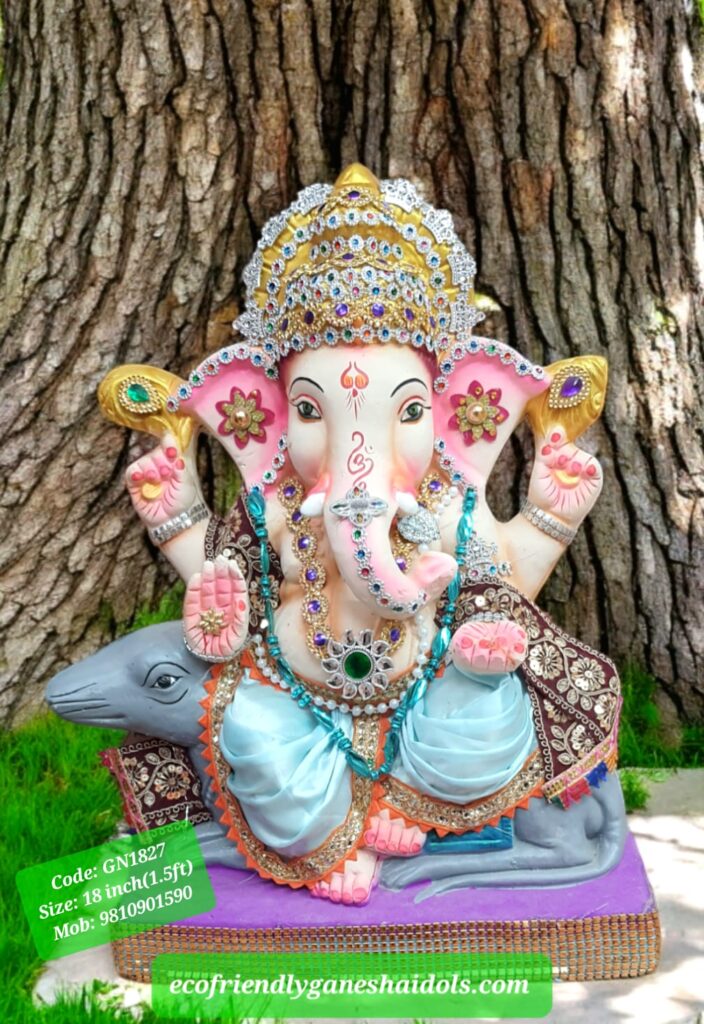 eco-friendly ganesha idols in delhi