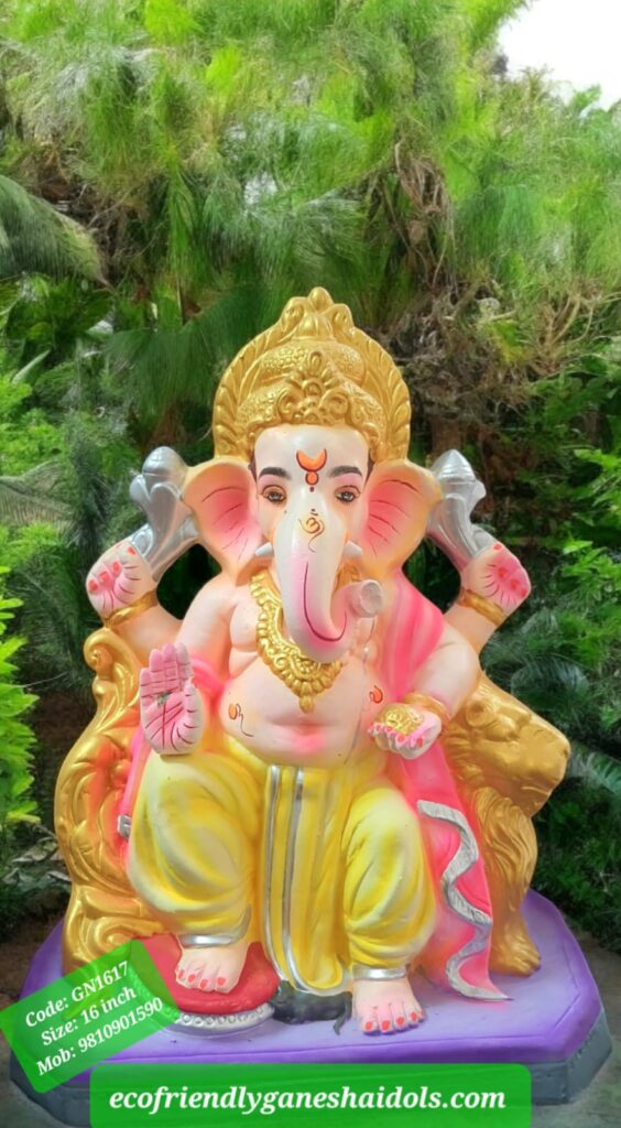 eco-friendly ganesha idols in delhi