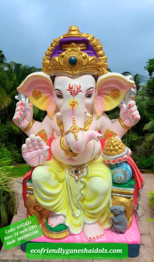 eco-friendly ganesha idols in delhi