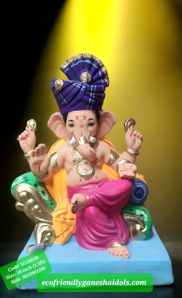 eco-friendly ganesha idols in delhi