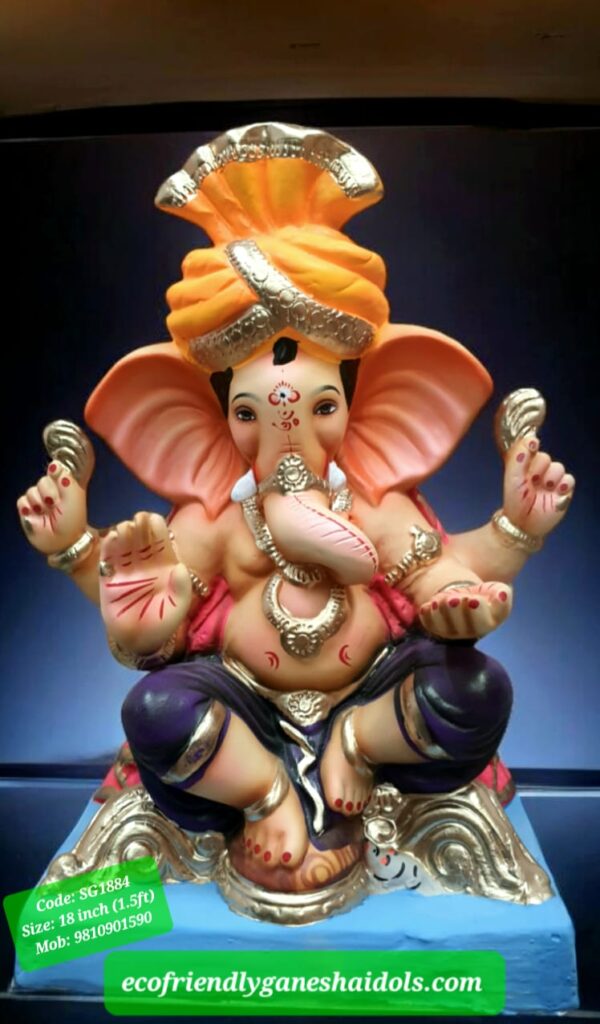 eco-friendly ganesha idols in delhi