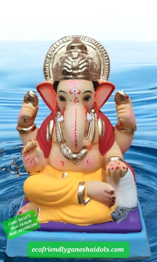 eco-friendly ganesha idols in delhi