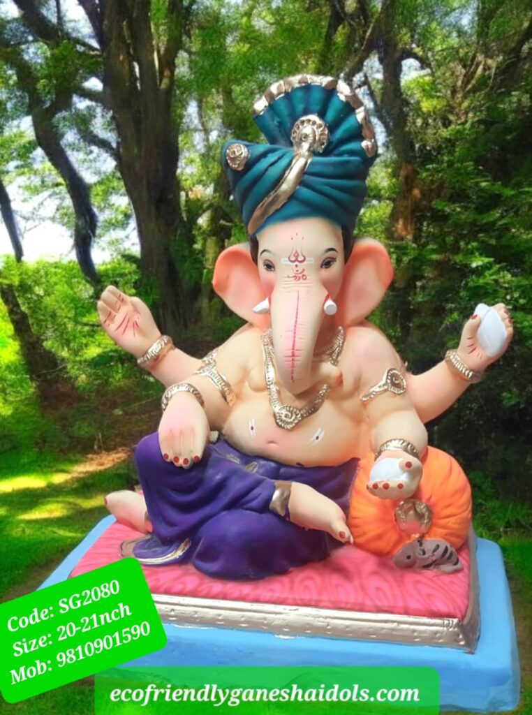 eco-friendly ganesha idols in delhi