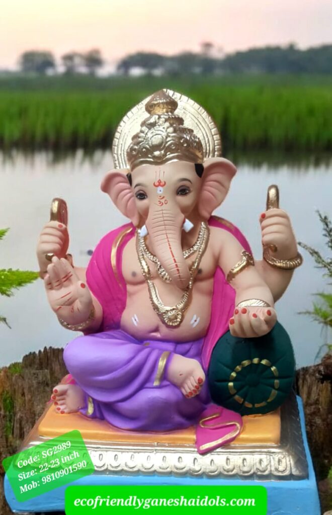 eco-friendly ganesha idols in delhi