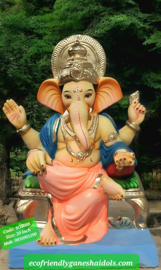 eco-friendly ganesha idols in delhi