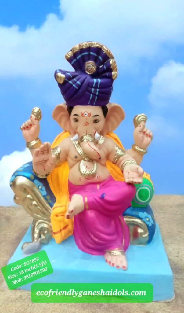 eco-friendly ganesha idols in delhi