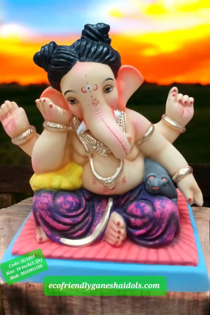 eco-friendly ganesha idols in delhi