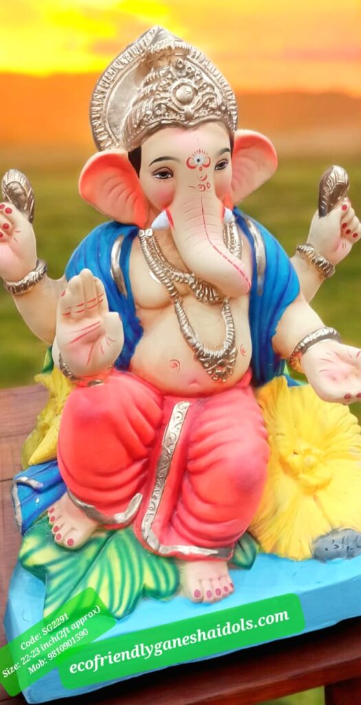 eco-friendly ganesha idols in delhi