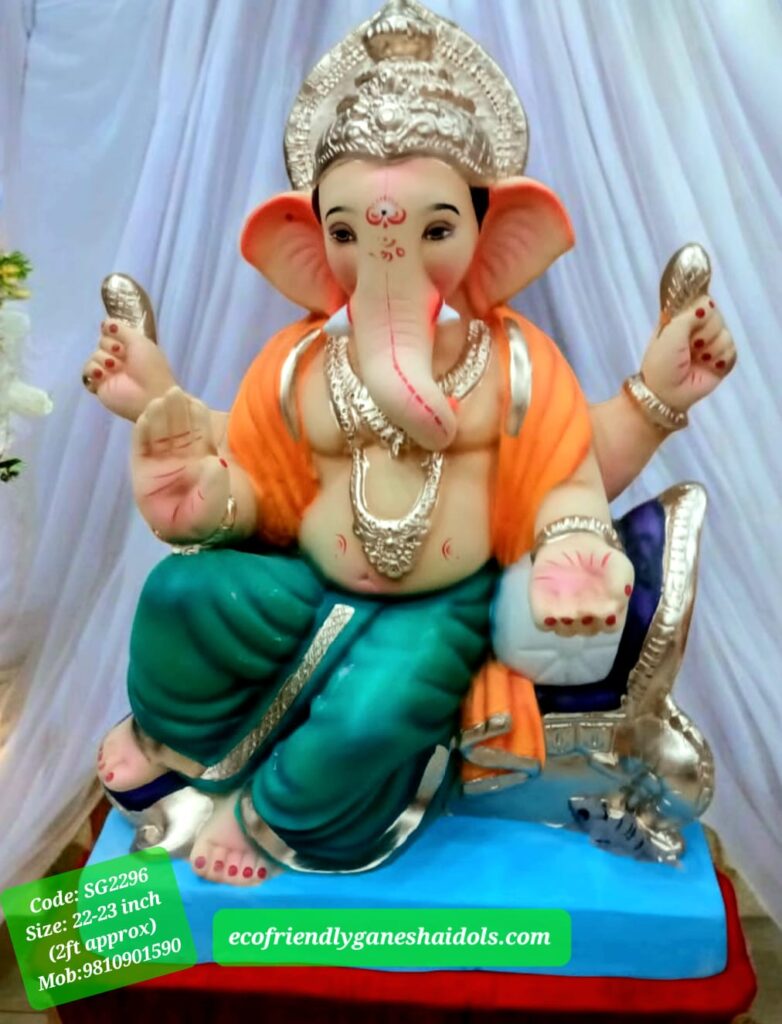 eco-friendly ganesha idols in delhi