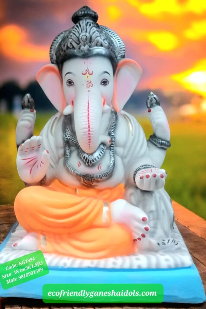 eco-friendly ganesha idols in delhi