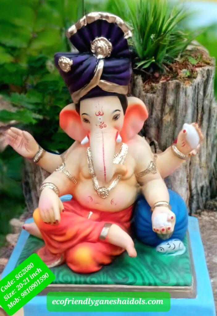 eco-friendly ganesha idols in delhi