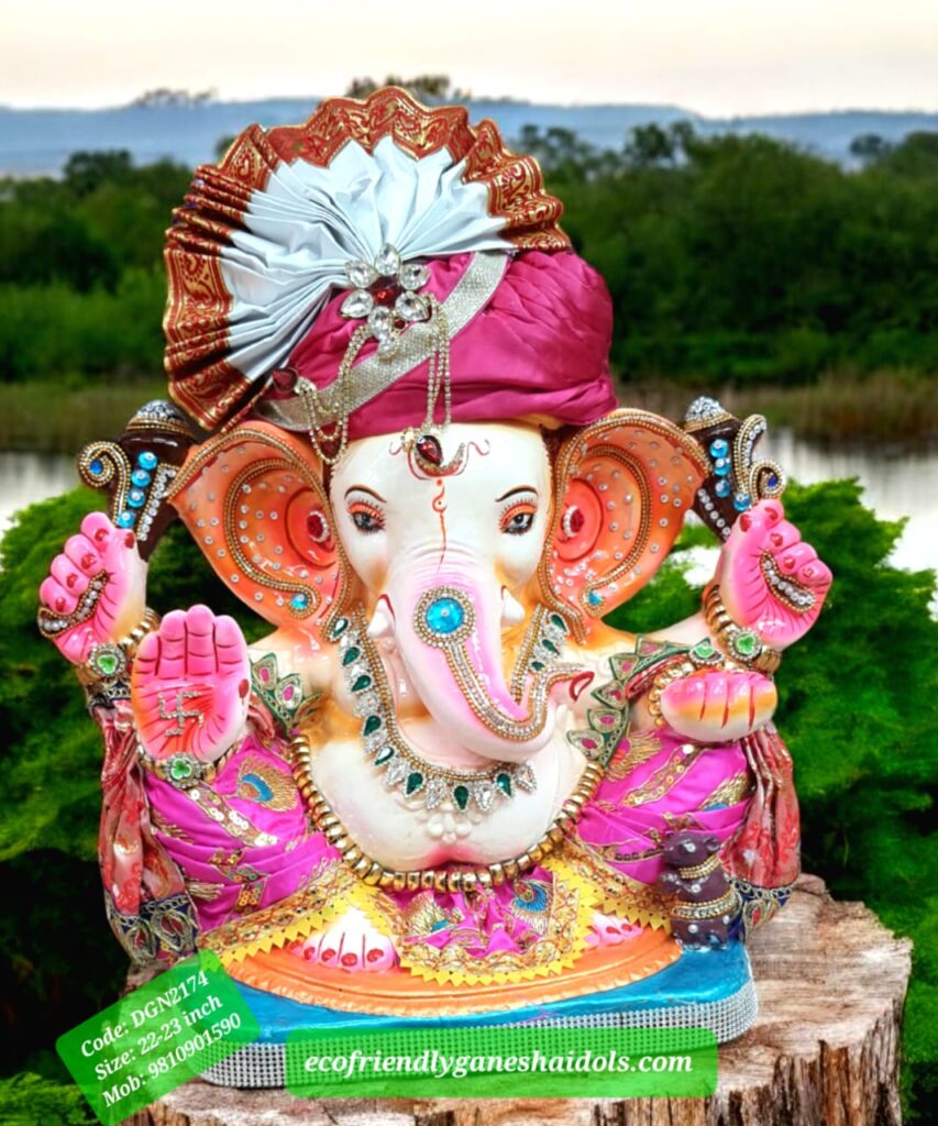 eco-friendly ganesha idols in delhi