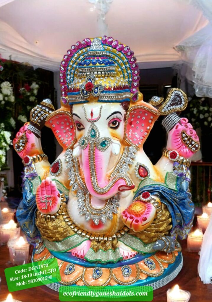 eco-friendly ganesha idols in delhi