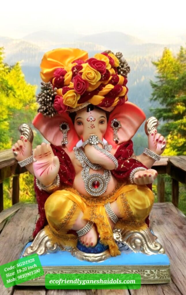 eco-friendly ganesha idols in delhi