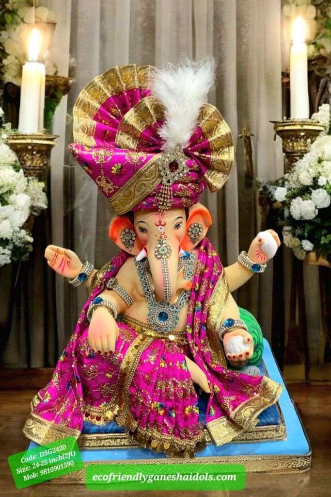 eco-friendly ganesha idols in delhi