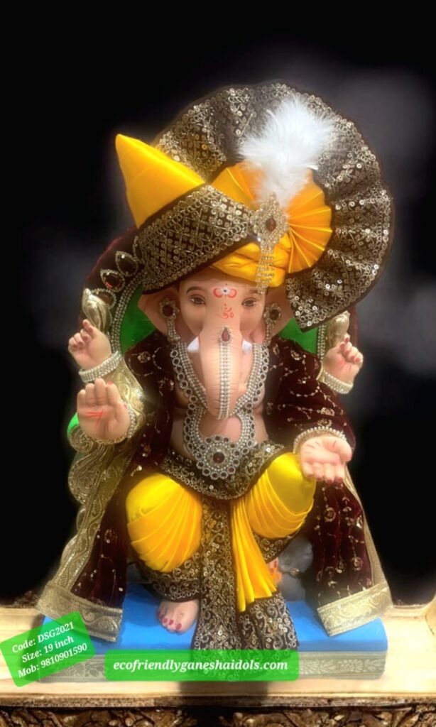 eco-friendly ganesha idols in delhi