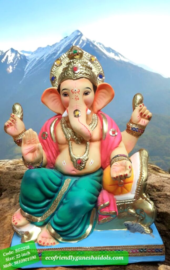 eco-friendly ganesha idols in delhi