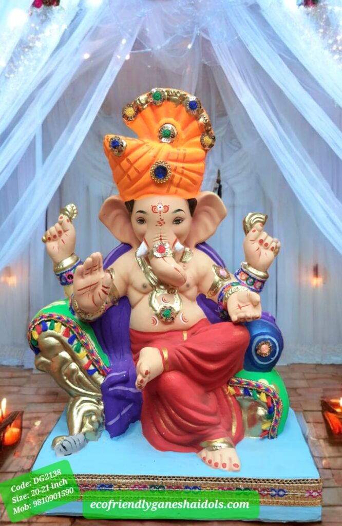 eco-friendly ganesha idols in delhi