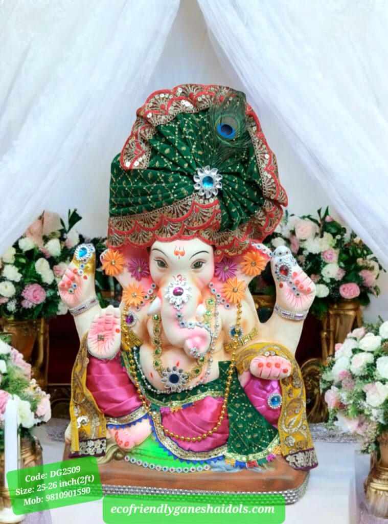 eco-friendly ganesha idols in delhi