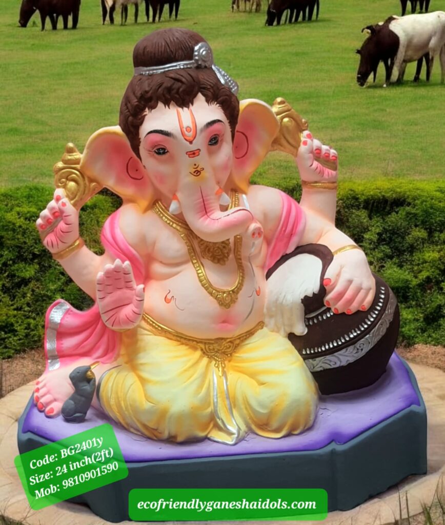 eco-friendly ganesha idols in delhi