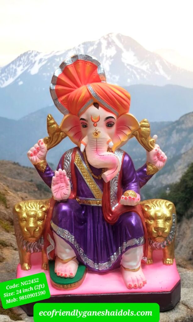 eco-friendly ganesha idols in delhi