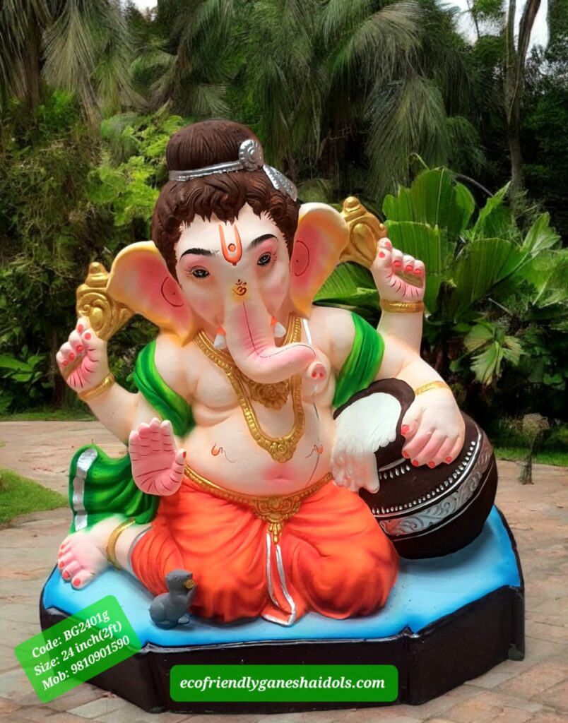 eco-friendly ganesha idols in delhi