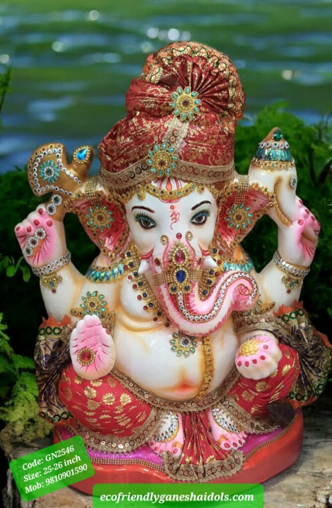 eco-friendly ganesha idols in delhi