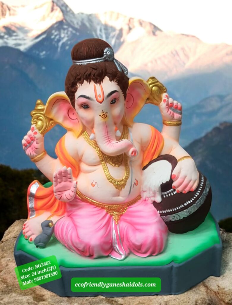 eco-friendly ganesha idols in delhi