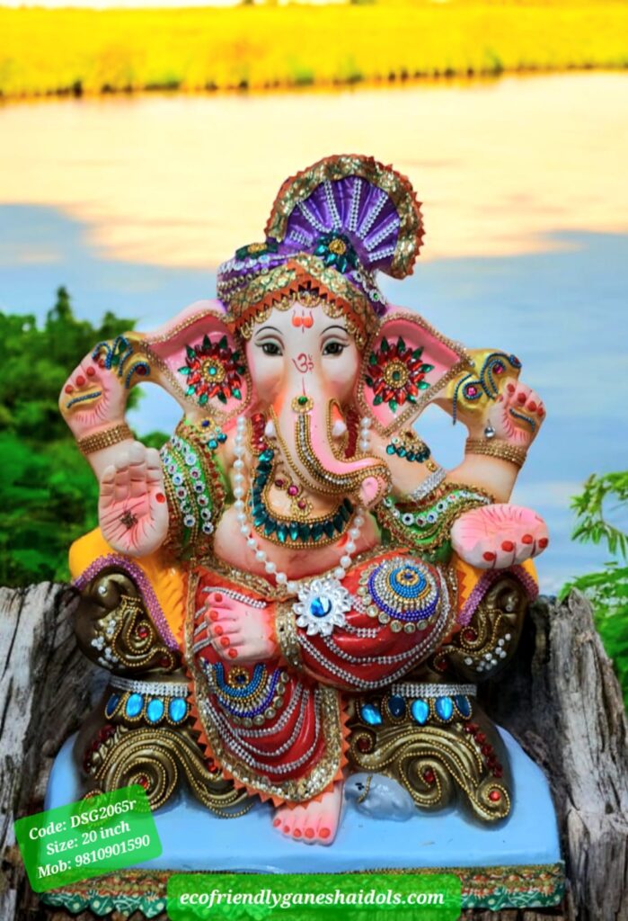 eco-friendly ganesha idols in delhi