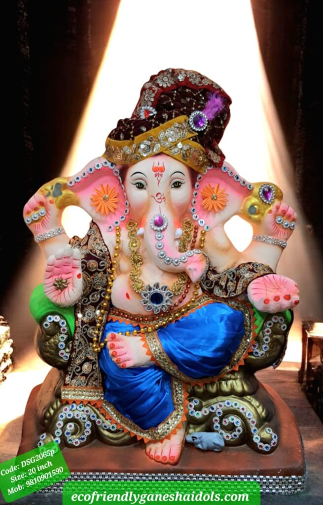 eco-friendly ganesha idols in delhi