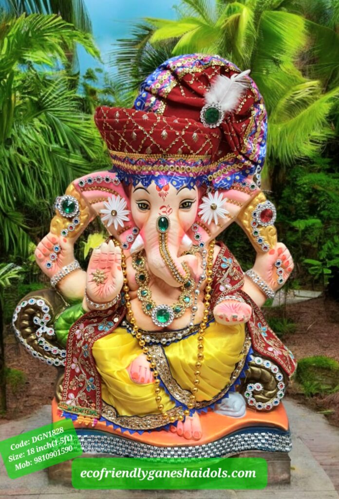 eco-friendly ganesha idols in delhi