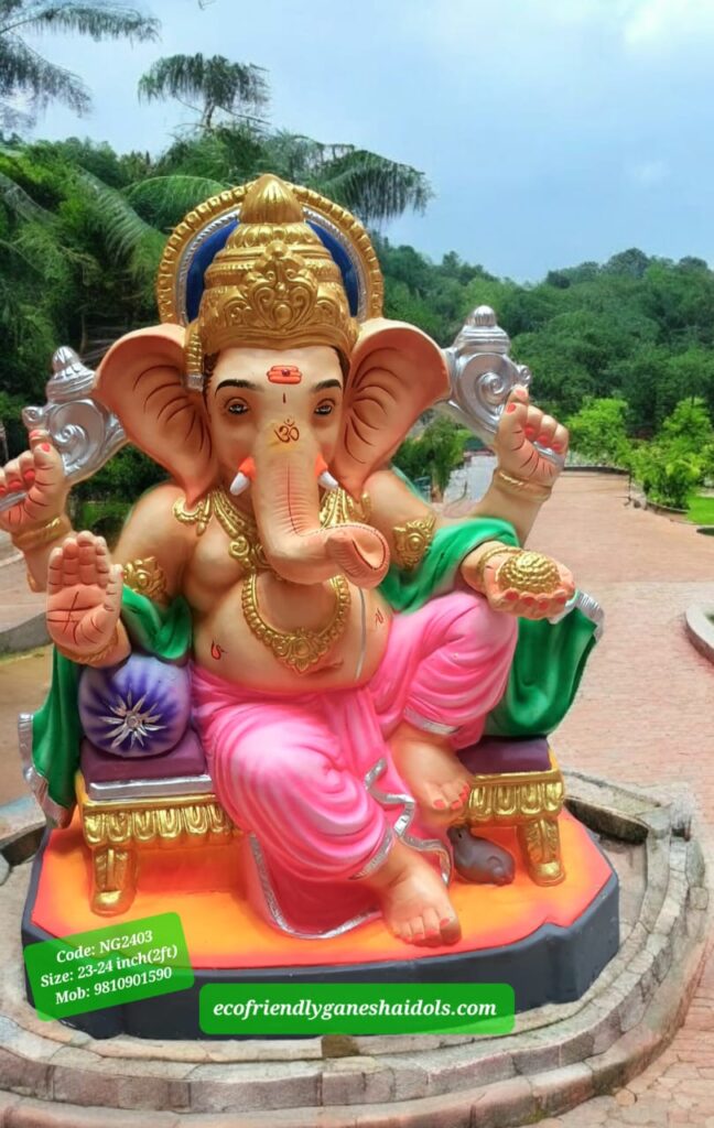 eco-friendly ganesha idols in delhi