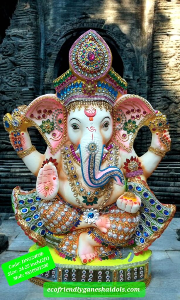 eco-friendly ganesha idols in delhi