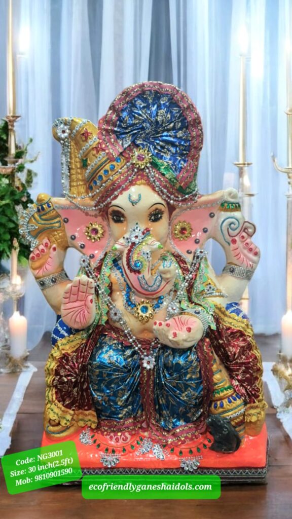 eco-friendly ganesha idols in delhi